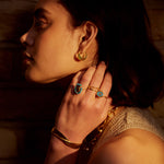 Alara Blue Evil Eye Ring | Sustainable Jewellery by Ottoman Hands