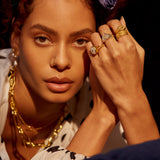 Amalfi Pearl Cocktail Ring | Sustainable Jewellery by Ottoman Hands
