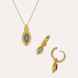 Marquise Labradorite Gift Set