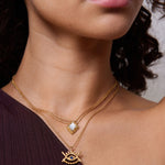Stephanie Yeboah Adwoa Mother of Pearl Pendant Necklace | Sustainable Jewellery by Ottoman Hands