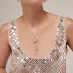 Alexander Mixed Metal & Turquoise Pendant Necklace | Sustainable Jewellery by Ottoman Hands