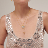 Alexander Mixed Metal & Turquoise Pendant Necklace | Sustainable Jewellery by Ottoman Hands