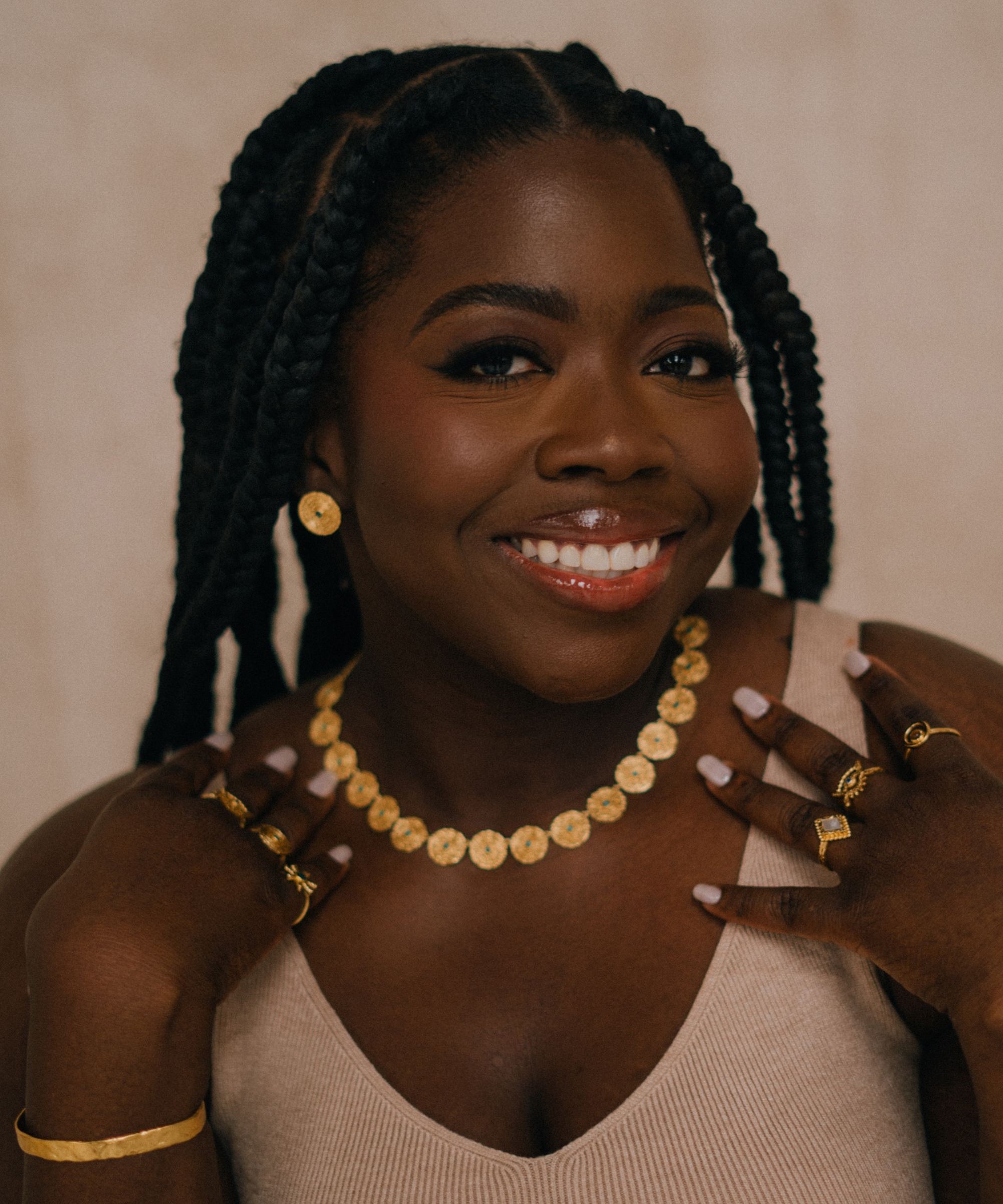 Stephanie Yeboah Adinkrahene Layering Set | Sustainable Jewellery by Ottoman Hands