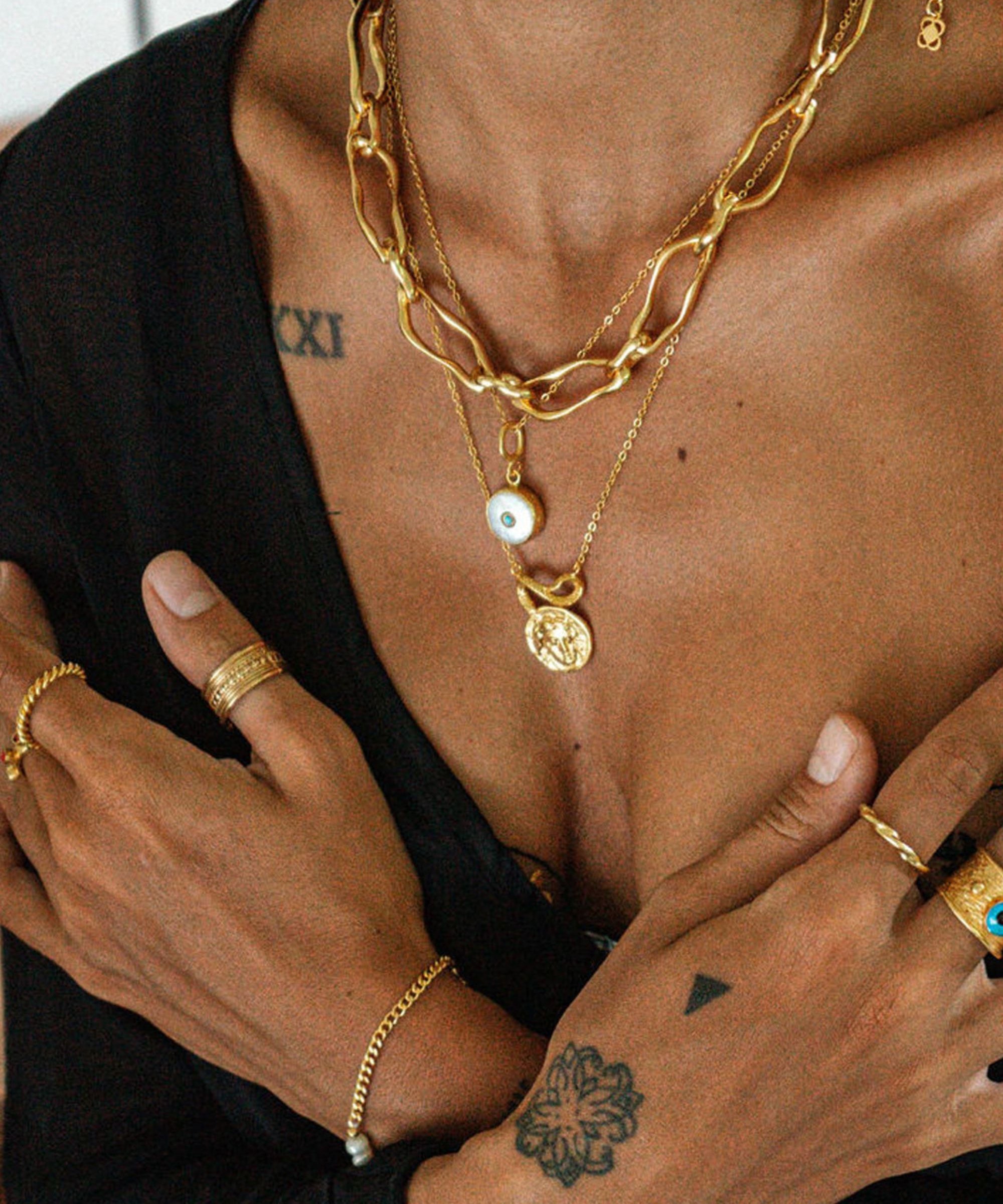 Ultimate Necklace Trio Layering Set | Sustainable Jewellery by Ottoman Hands