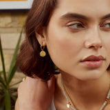 Angitia Snake Hoop Earrings | Sustainable Jewellery by Ottoman Hands