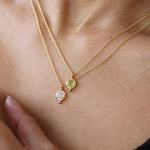 August Birthstone Pendant Necklace | Ottoman Hands Jewellery