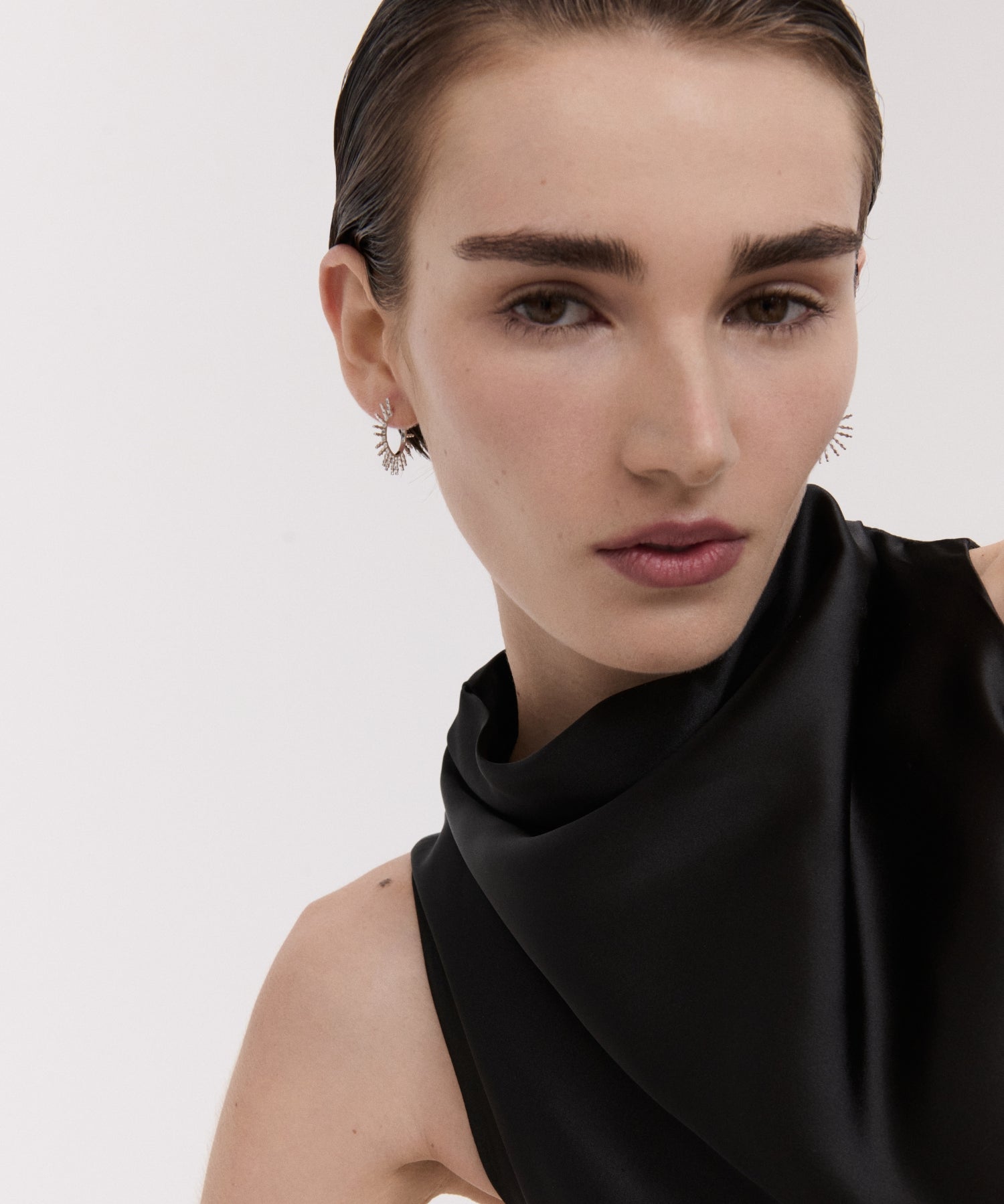 Aylin Sterling Silver Hoop Earrings | Ottoman Hands Jewellery