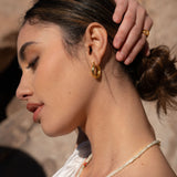 Caprice Hoop Earrings | Sustainable Jewellery by Ottoman Hands