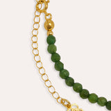 Felice Green Jade and Turquoise Beaded Necklace | Sustainable Jewellery by Ottoman Hands