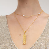 Love Gold Pendant Necklace