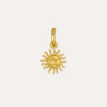 Golden Sun Charm | Sustainable Jewellery by Ottoman Hands