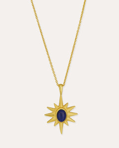 Lapis Star Pendant Necklace | Sustainable Jewellery by Ottoman Hands