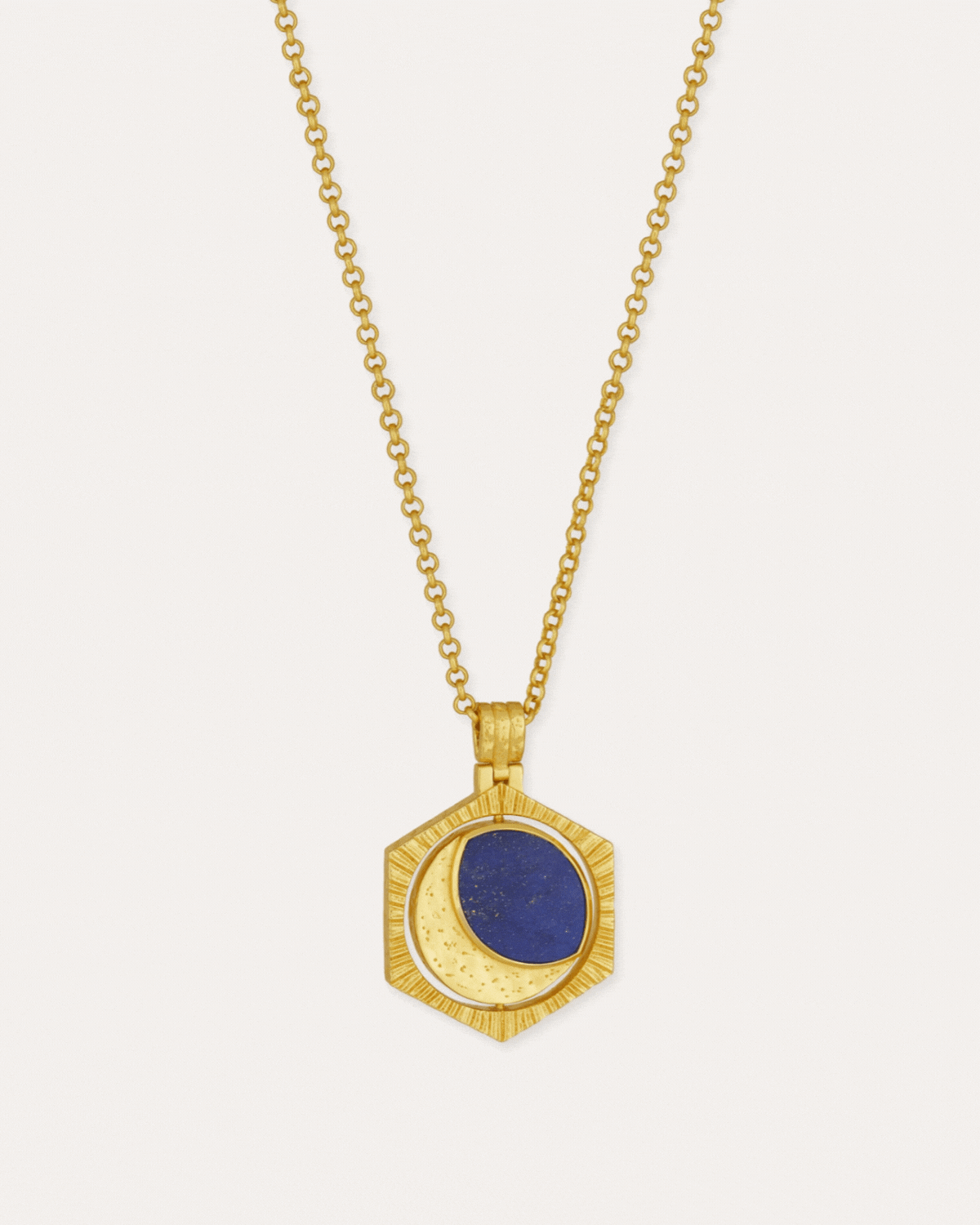 Ottoman hands Gemstone necklaces for women 4 CEL74 SNS77 9A N rotating