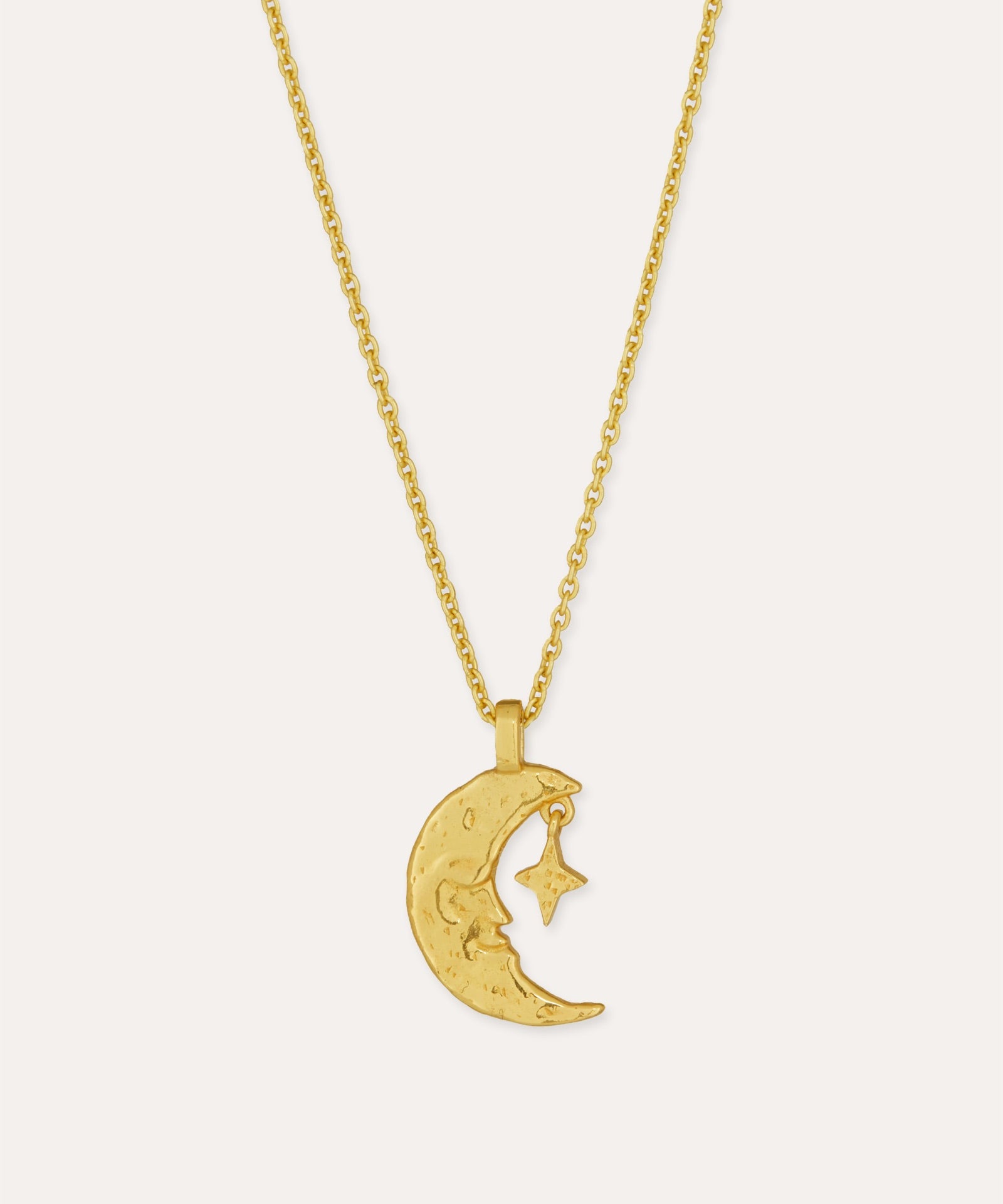 Crescent Moon Pendant Necklace | Sustainable Jewellery by Ottoman Hands
