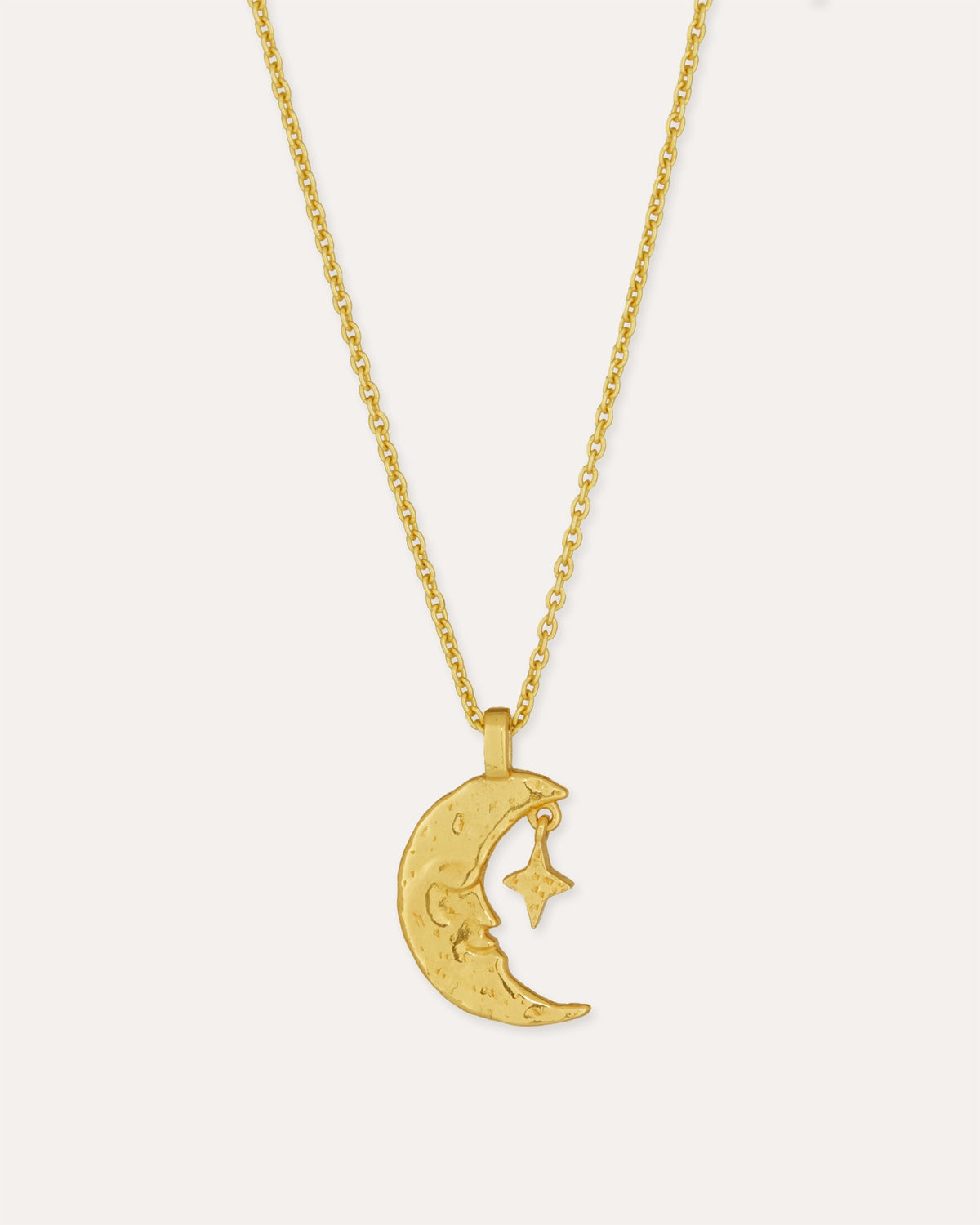 Crescent Moon Pendant Necklace
