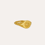 Sunray Signet Ring | Sustainable Jewellery by Ottoman Hands