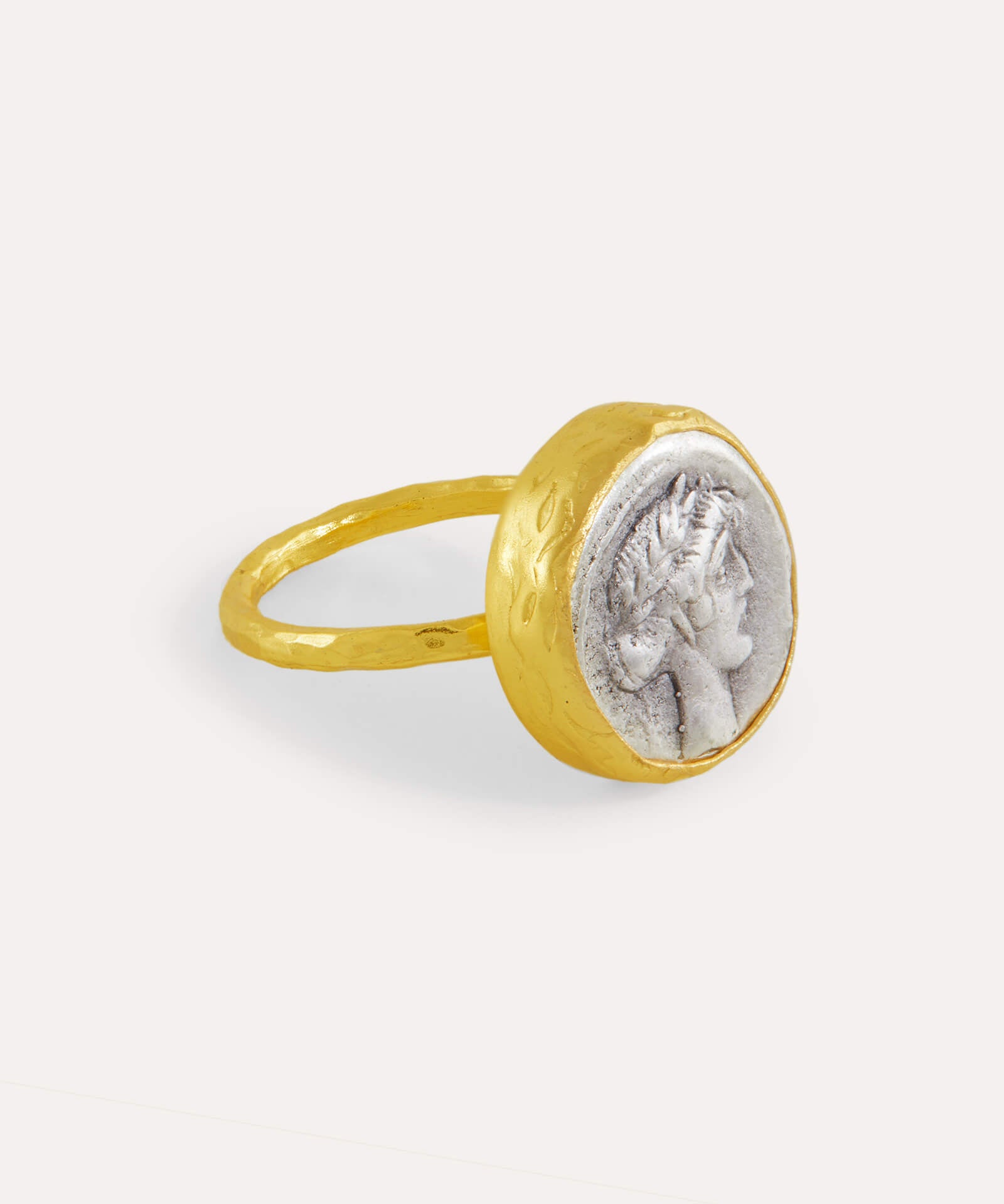 Demeter Mixed Metal Cocktail Ring | Sustainable Jewellery by Ottoman Hands
