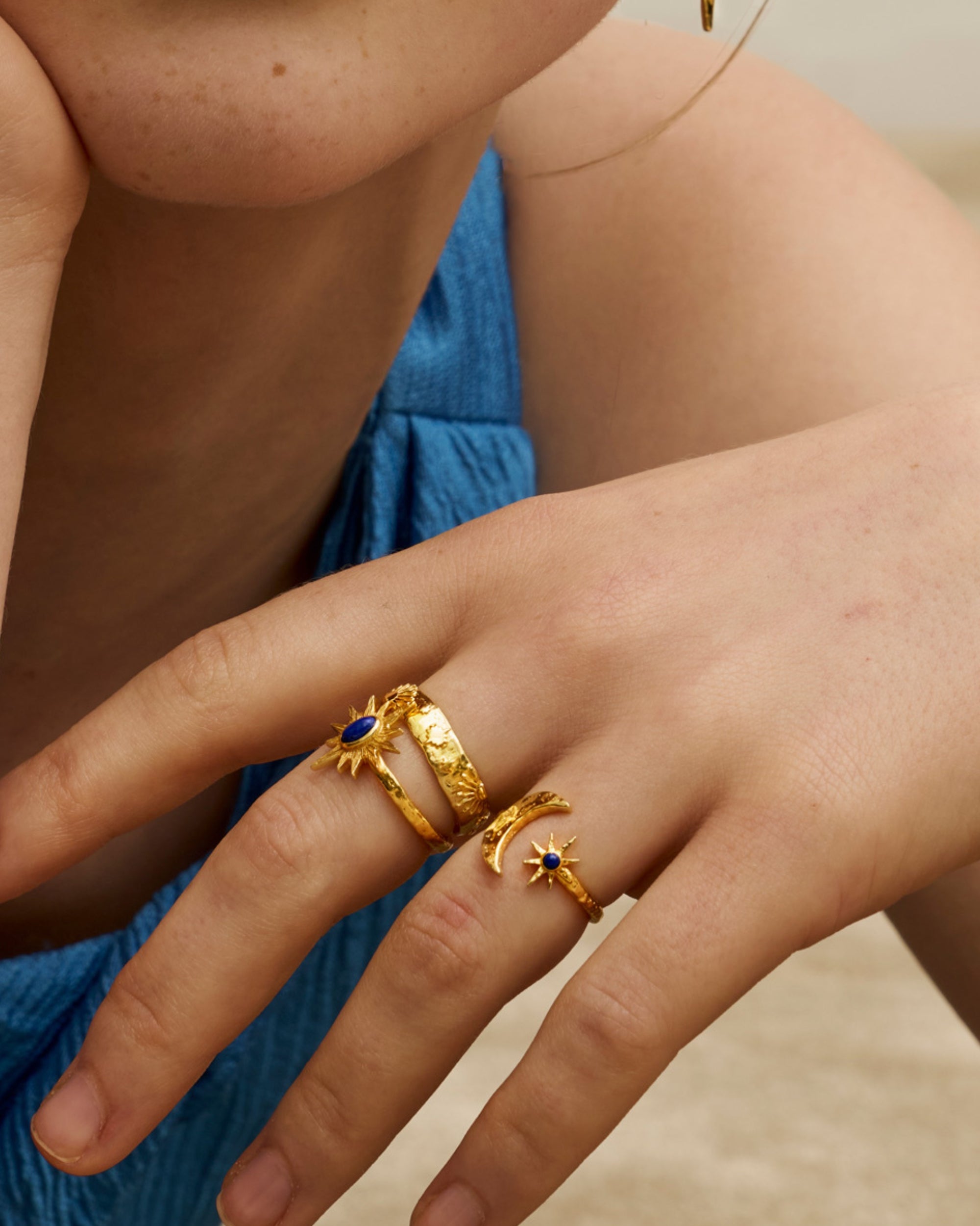 Celestial Band Ring | Sustainable Jewellery by Ottoman Hands