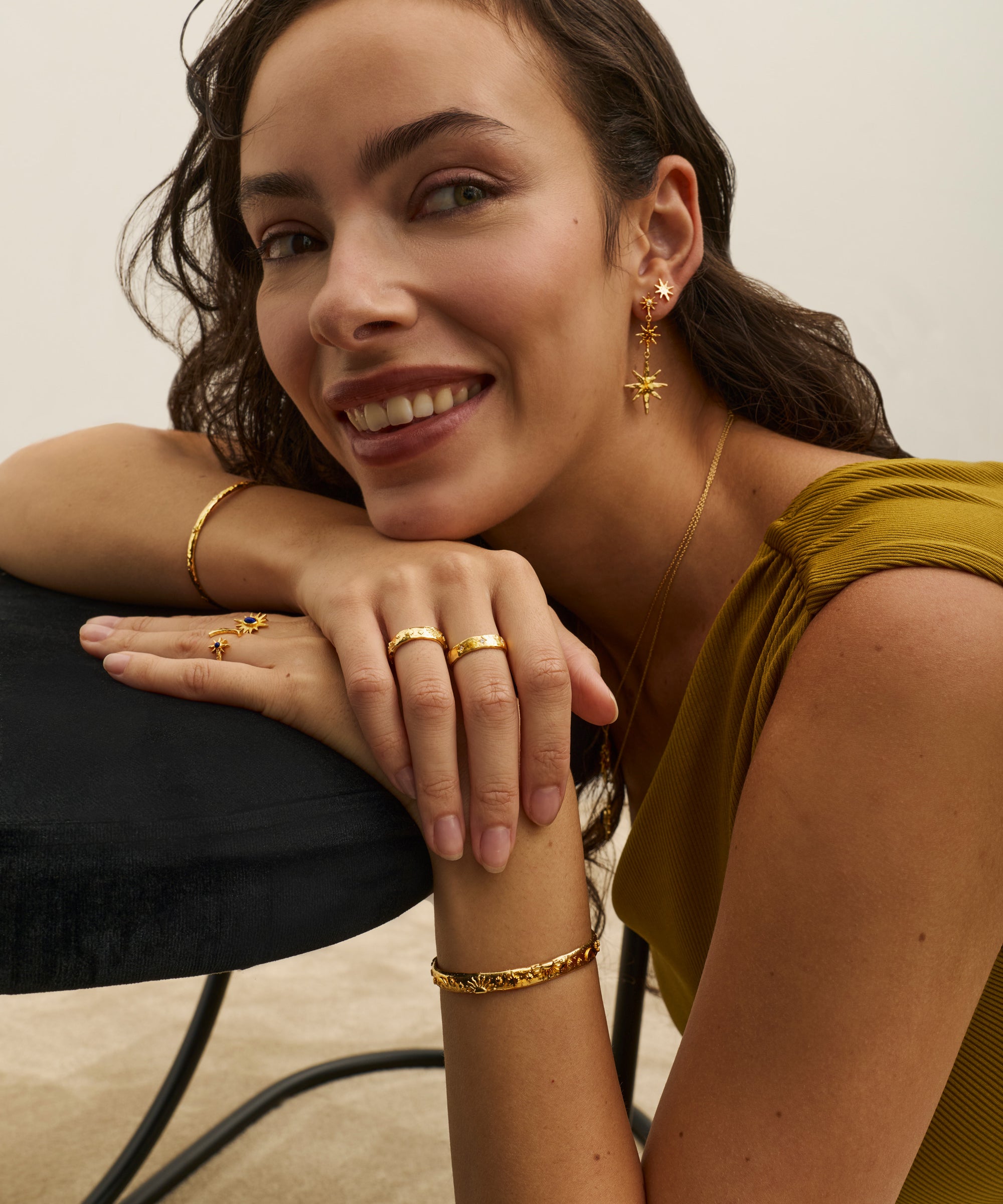 Celestial Cuff Bracelet | Sustainable Jewellery by Ottoman Hands