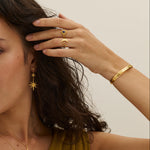 Celestial Cuff Bracelet | Sustainable Jewellery by Ottoman Hands