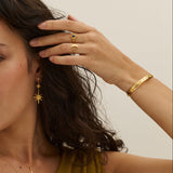 Celestial Cuff Bracelet | Sustainable Jewellery by Ottoman Hands