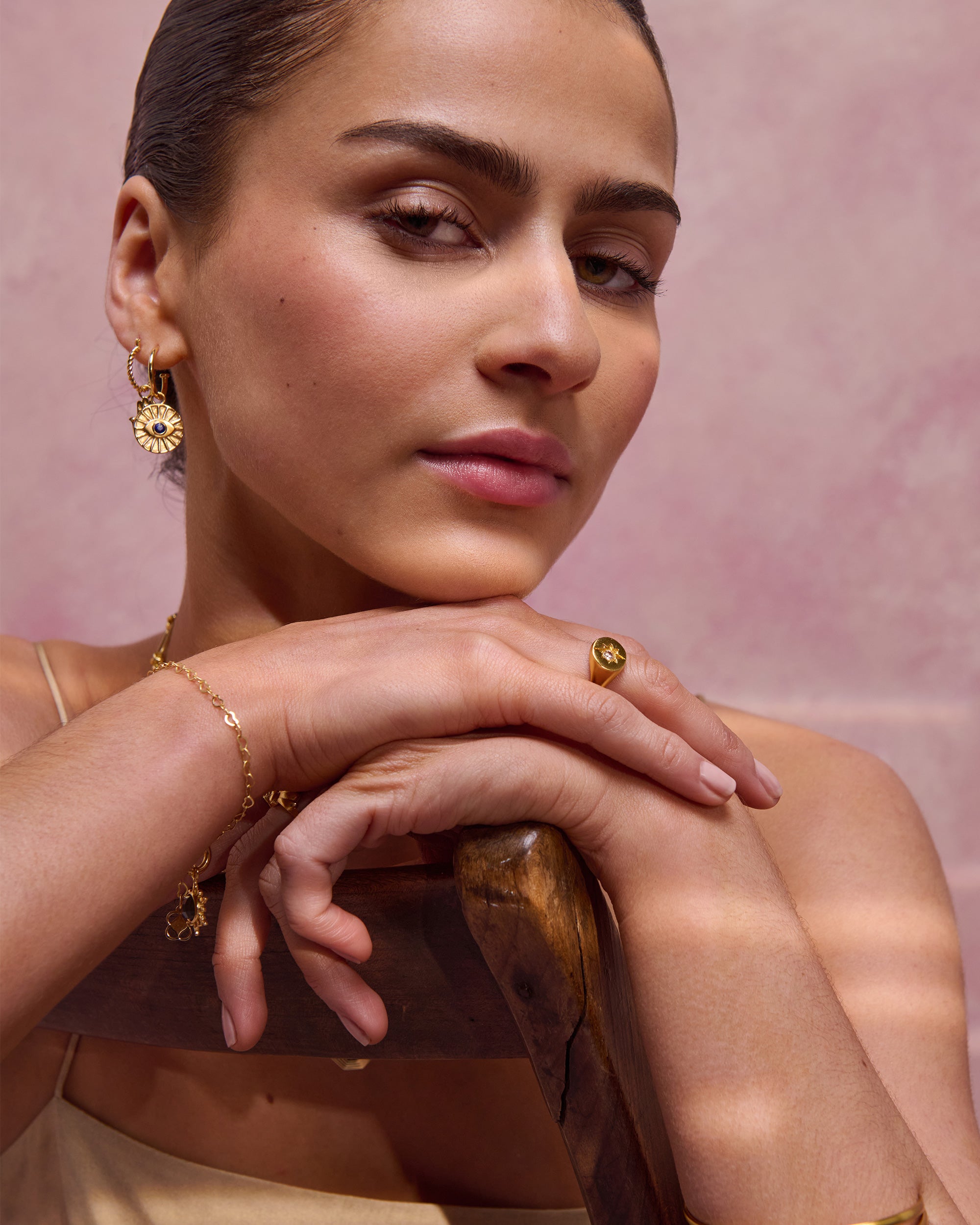 Essential Small Hoop Earrings Gold Ottoman Hands Jewellery essential-small-hoop-earrings-gold-ottoman-hands-jewellery