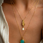 Kai Seashell Pearl Pendant Necklace | Sustainable Jewellery by Ottoman Hands