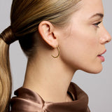 Allegra Oval Hoop Earrings | Sustainable Jewellery by Ottoman Hands