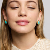 Aurelia Turquoise Stud Earrings