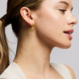Aylin Gold Hoop Earrings