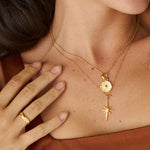 Crystal North Star Charm | Sustainable Jewellery by Ottoman Hands