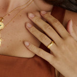 Crystal Star Band Ring | Ottoman Hands Jewellery