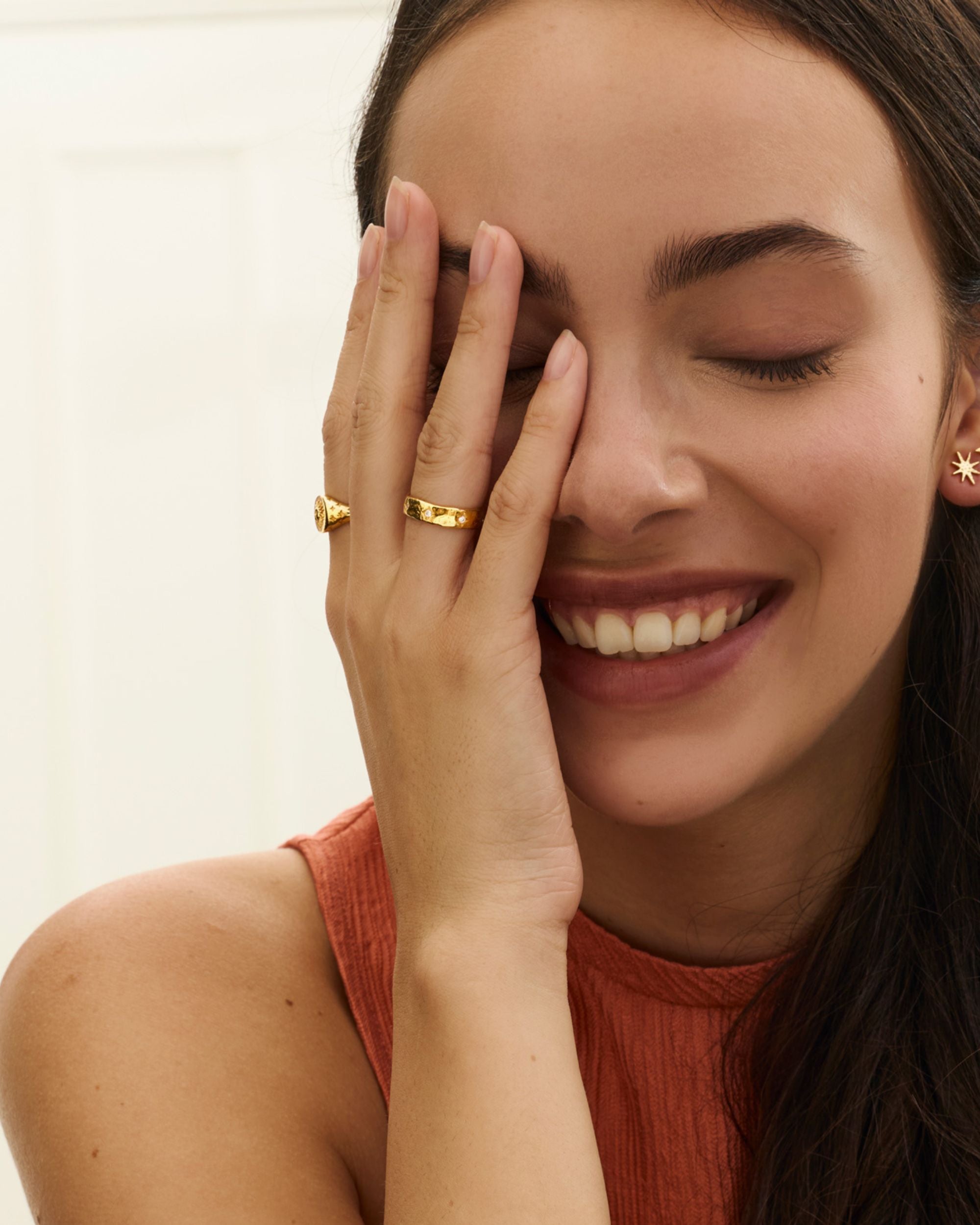 Crystal Star Band Ring | Ottoman Hands Jewellery