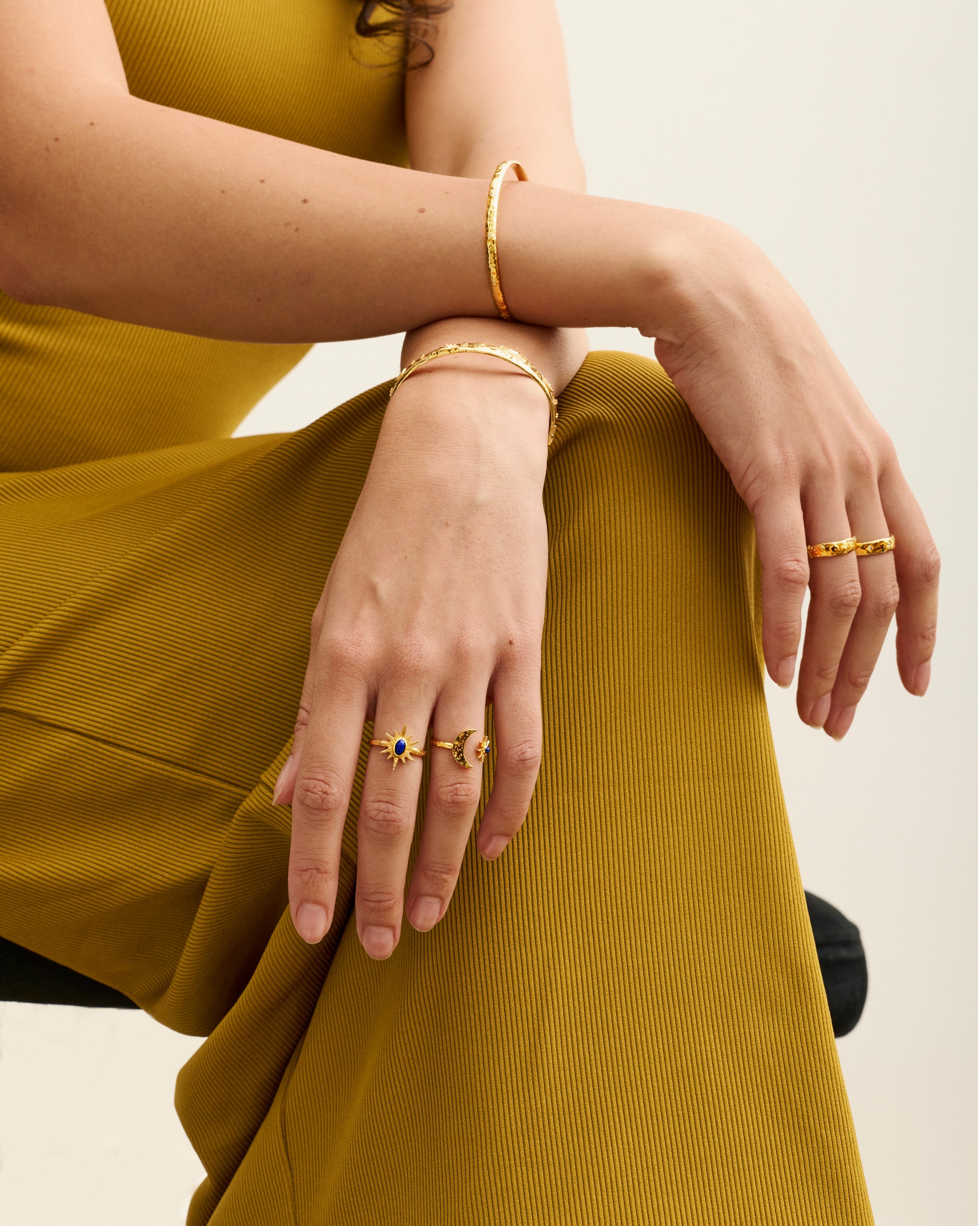 Crystal Star Cuff Bracelet | Ottoman Hands Jewellery