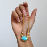 Daphne Turquoise Chain Necklace