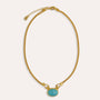 Daphne Turquoise Chain Necklace | Sustainable Jewellery by Ottoman Hands