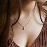 December Birthstone Pendant Necklace | Ottoman Hands Jewellery