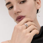 Dela Sterling Silver Band Ring| Ottoman Hands Jewellery