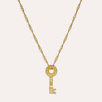 Guiding Star Key Pendant Necklace  | Ottoman Hands Jewellery
