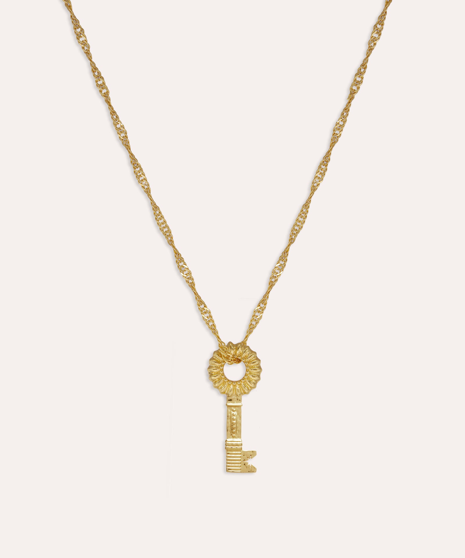 Guiding Star Key Pendant Necklace  | Ottoman Hands Jewellery