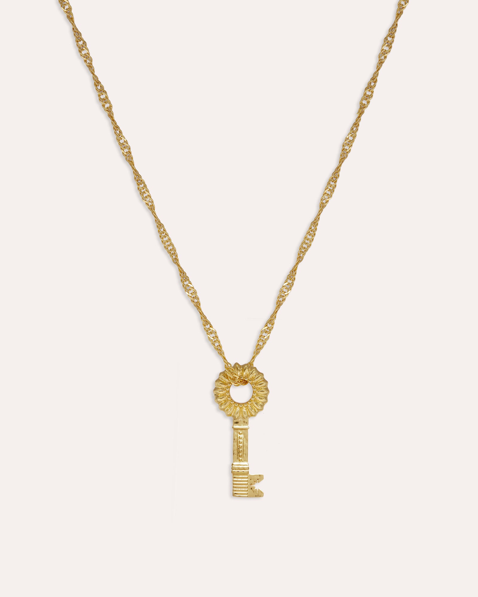 Guiding Star Key Pendant Necklace  | Ottoman Hands Jewellery