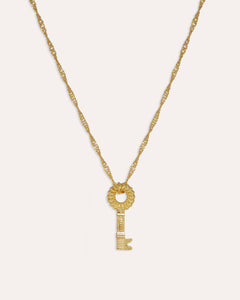 Guiding Star Key Pendant Necklace  | Ottoman Hands Jewellery