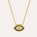 Lamia Evil Eye Pendant Necklace | Sustainable Jewellery by Ottoman Hands