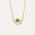 Elise Aqua Chalcedony Pendant Necklace | Sustainable Jewellery by Ottoman Hands