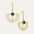 Elise Lapis Drop Stud Earrings | Sustainable Jewellery by Ottoman Hands