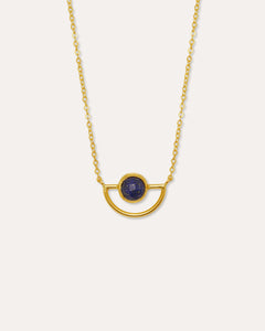 Elise Lapis Pendant Necklace | Sustainable Jewellery by Ottoman Hands