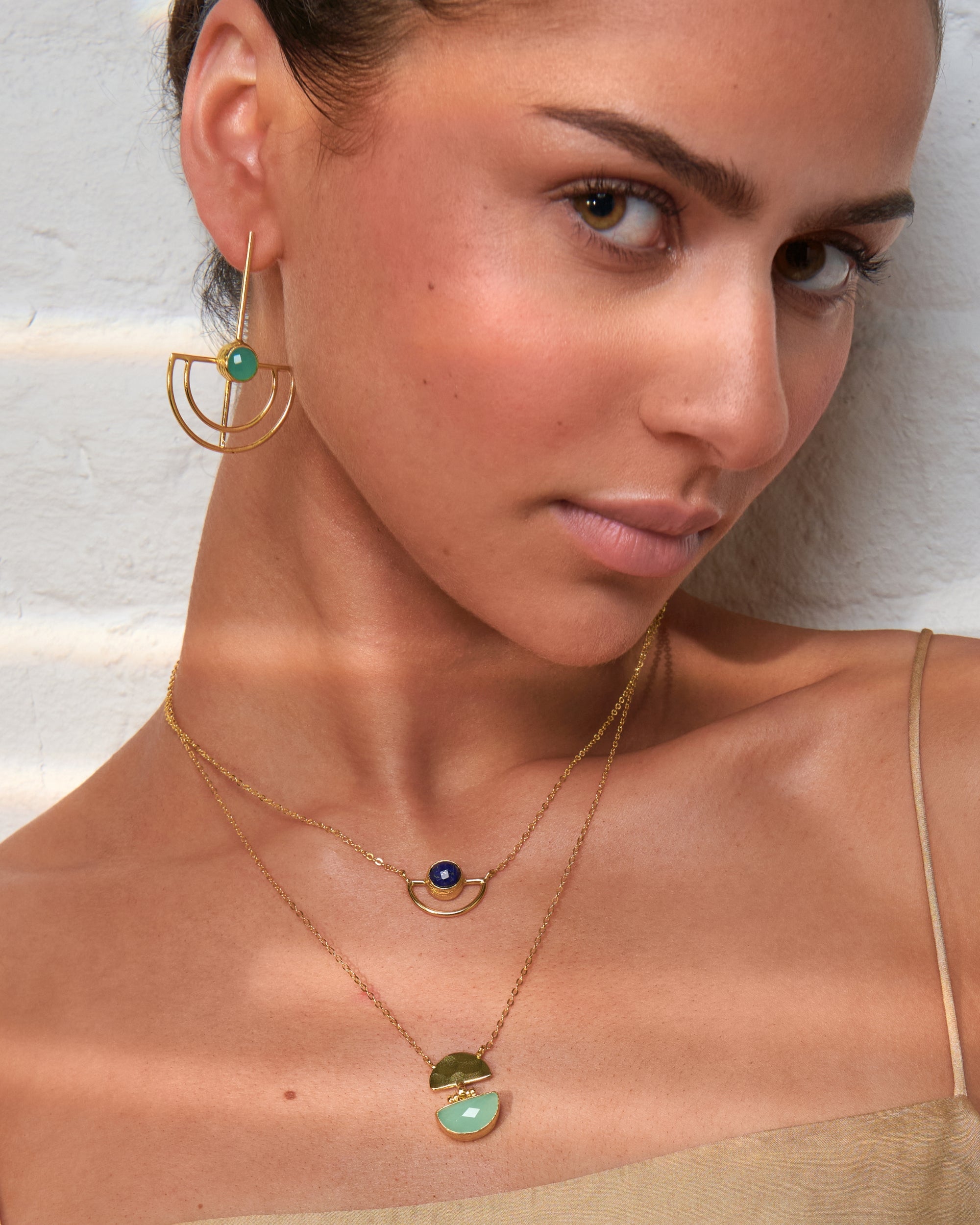 Elise Lapis Pendant Necklace | Sustainable Jewellery by Ottoman Hands