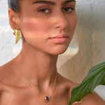 Elise Lapis Pendant Necklace | Sustainable Jewellery by Ottoman Hands