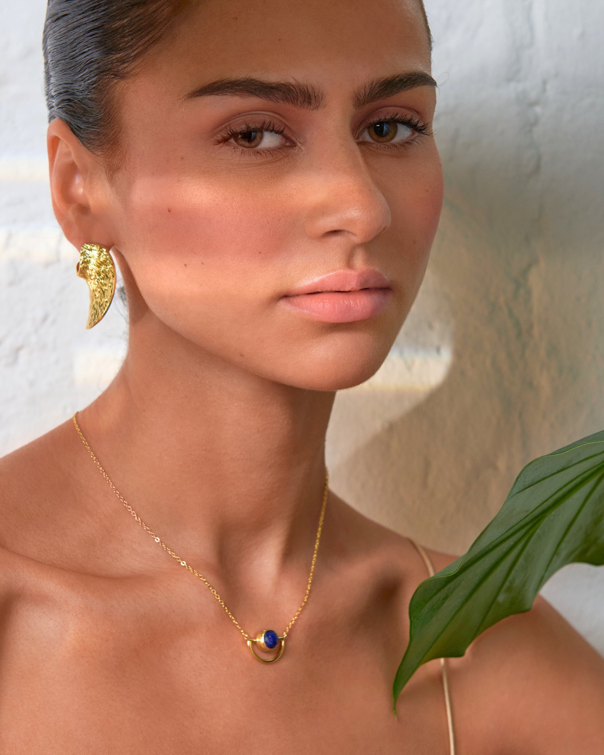 Elise Lapis Pendant Necklace | Sustainable Jewellery by Ottoman Hands