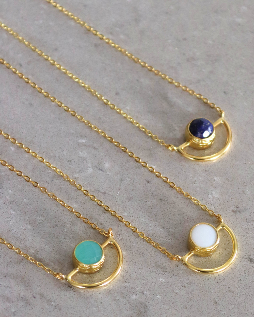 Elise Lapis Pendant Necklace | Sustainable Jewellery by Ottoman Hands